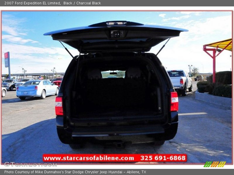 Black / Charcoal Black 2007 Ford Expedition EL Limited