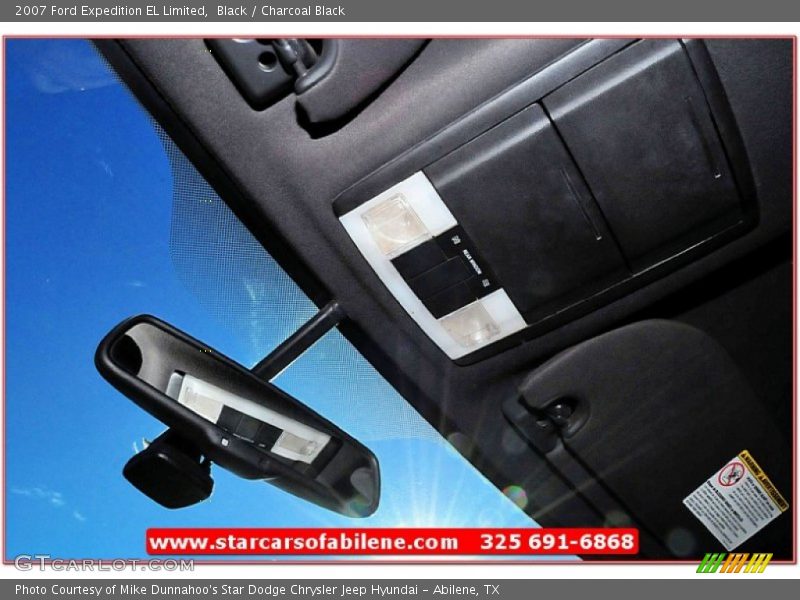 Black / Charcoal Black 2007 Ford Expedition EL Limited