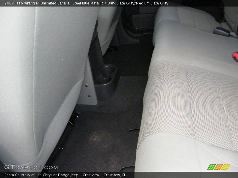 Steel Blue Metallic / Dark Slate Gray/Medium Slate Gray 2007 Jeep Wrangler Unlimited Sahara