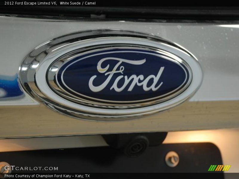 White Suede / Camel 2012 Ford Escape Limited V6