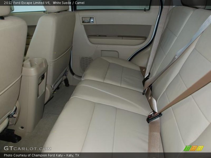 White Suede / Camel 2012 Ford Escape Limited V6