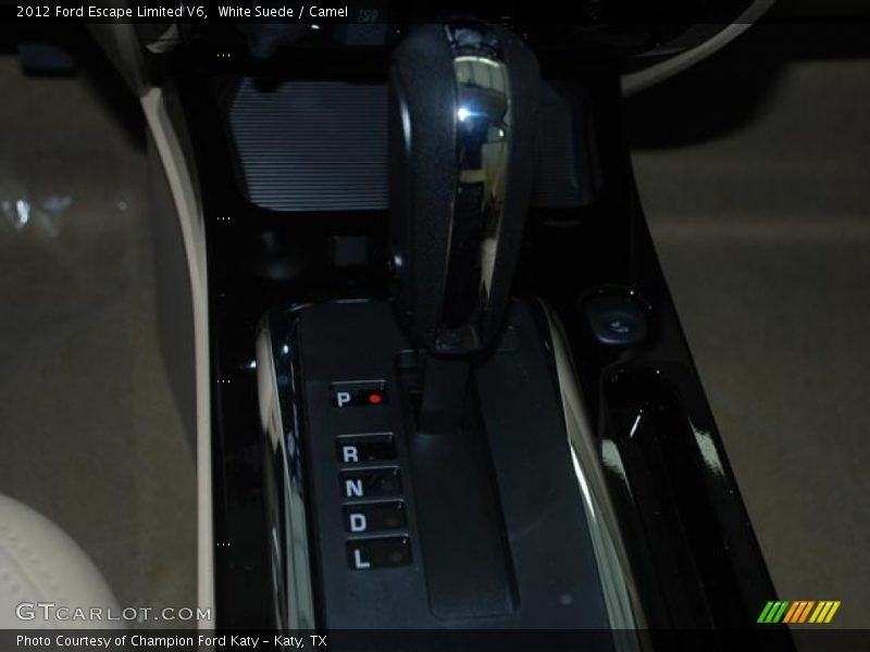 White Suede / Camel 2012 Ford Escape Limited V6