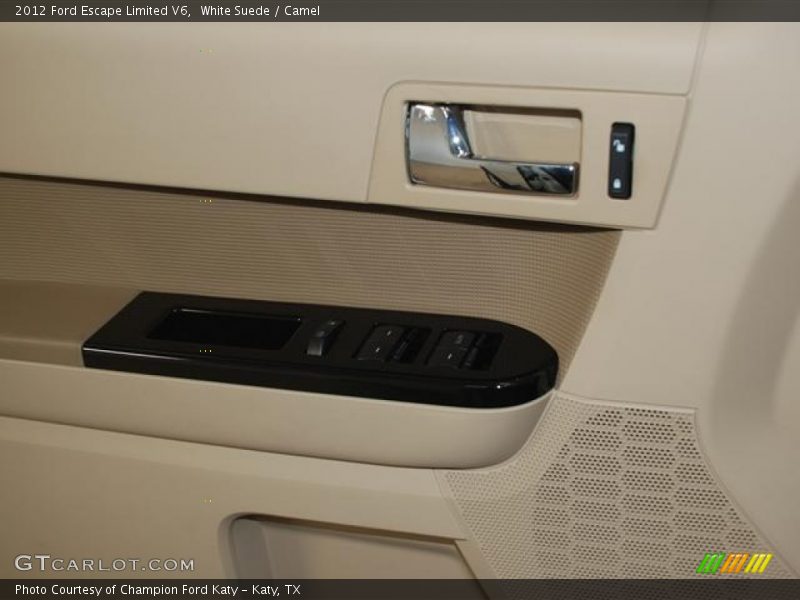 White Suede / Camel 2012 Ford Escape Limited V6