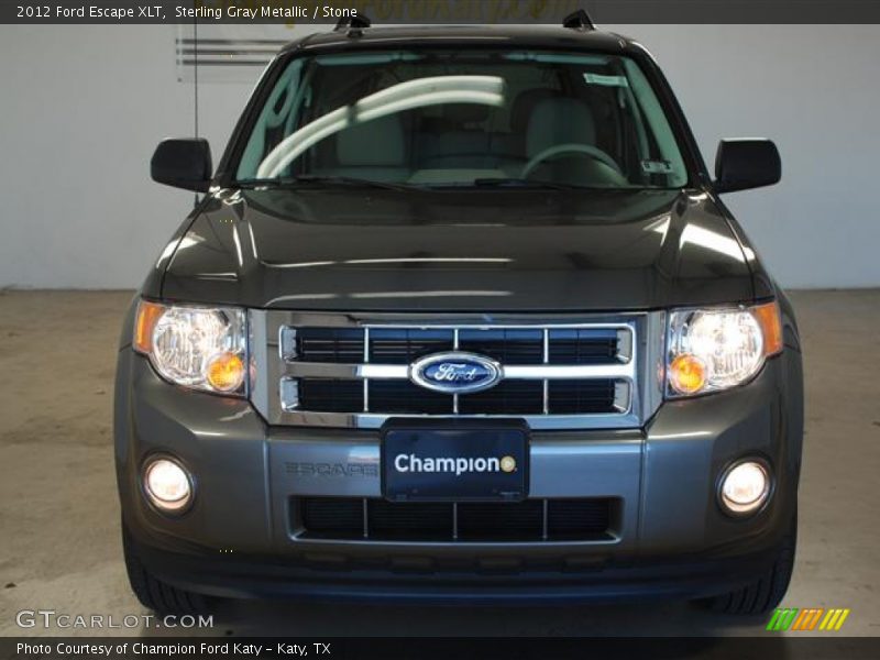 Sterling Gray Metallic / Stone 2012 Ford Escape XLT
