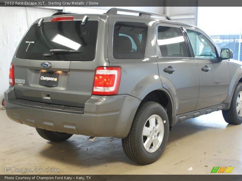 Sterling Gray Metallic / Stone 2012 Ford Escape XLT