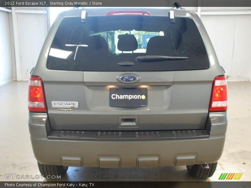 Sterling Gray Metallic / Stone 2012 Ford Escape XLT