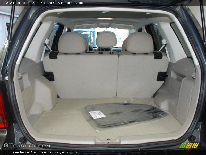 Sterling Gray Metallic / Stone 2012 Ford Escape XLT