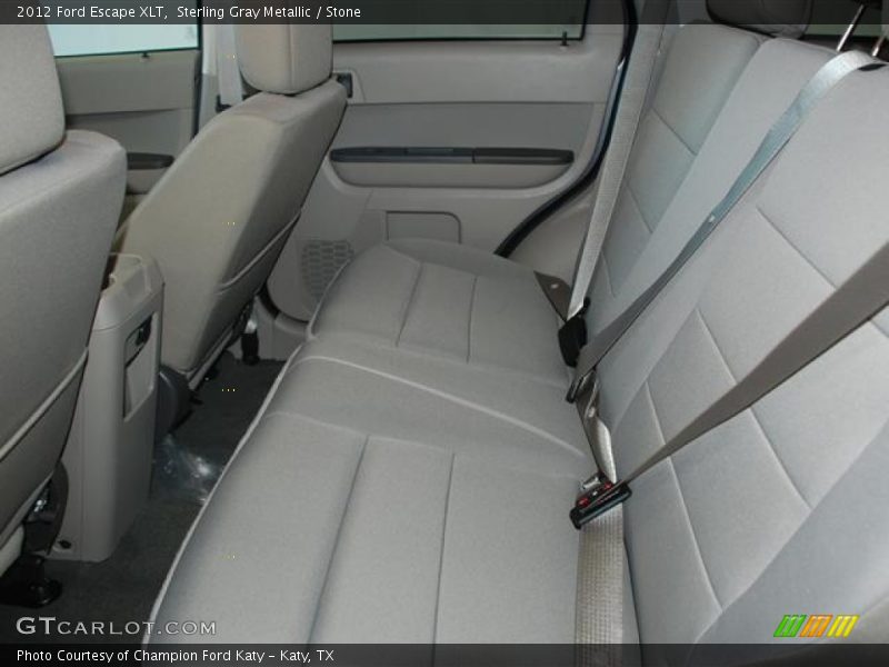 Sterling Gray Metallic / Stone 2012 Ford Escape XLT