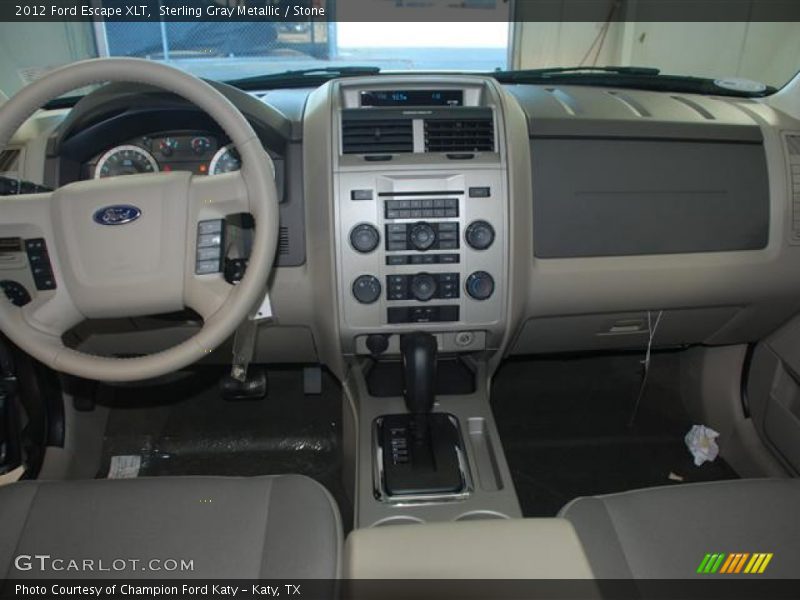 Sterling Gray Metallic / Stone 2012 Ford Escape XLT