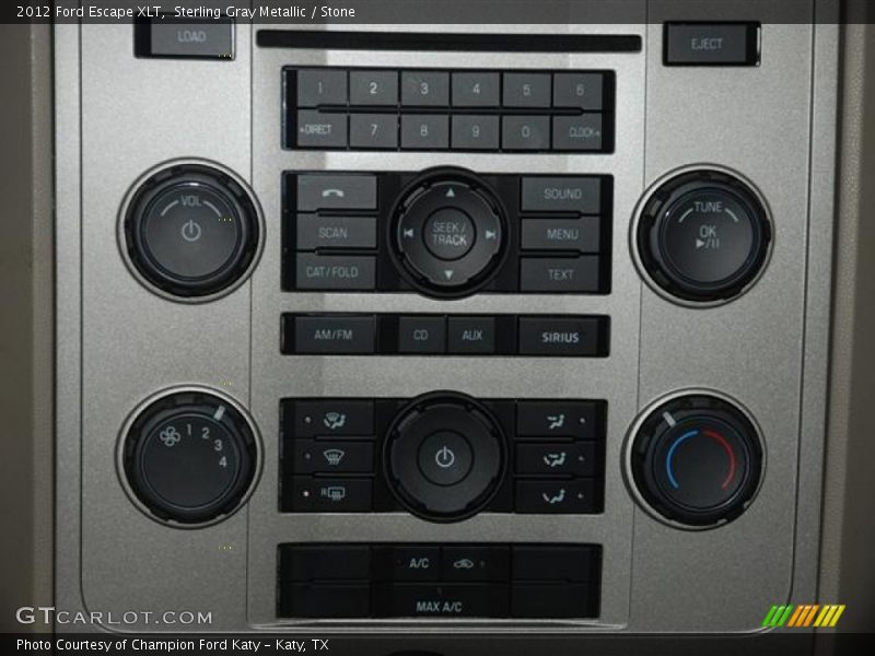 Sterling Gray Metallic / Stone 2012 Ford Escape XLT