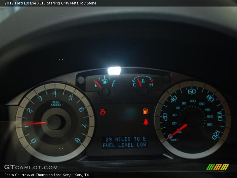 Sterling Gray Metallic / Stone 2012 Ford Escape XLT