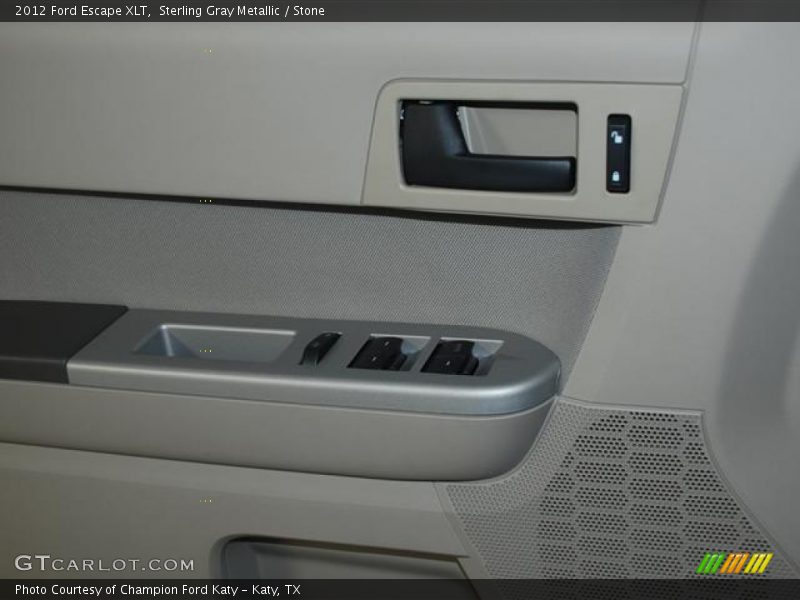 Sterling Gray Metallic / Stone 2012 Ford Escape XLT