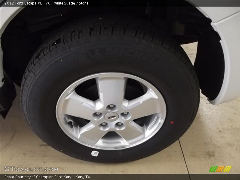 White Suede / Stone 2012 Ford Escape XLT V6