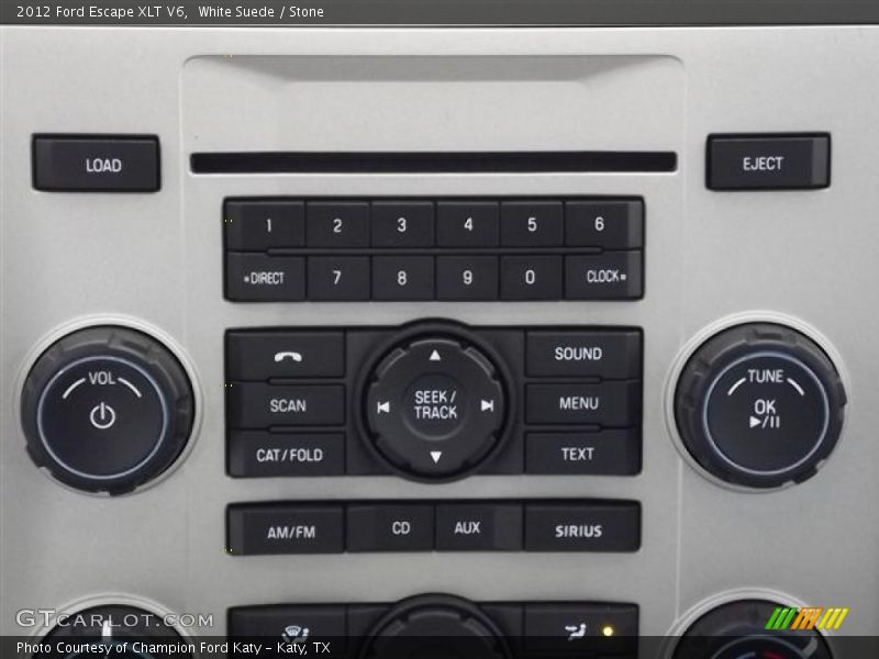 White Suede / Stone 2012 Ford Escape XLT V6