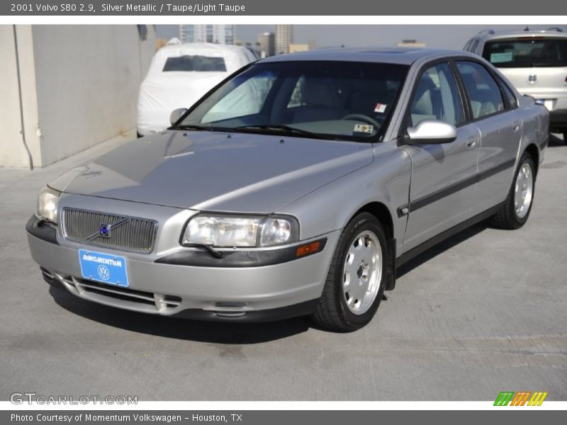 Silver Metallic / Taupe/Light Taupe 2001 Volvo S80 2.9