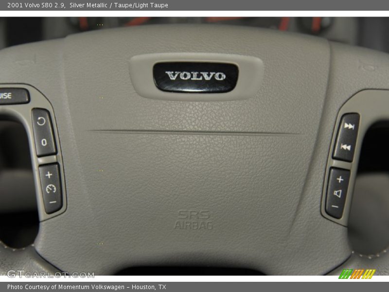 Silver Metallic / Taupe/Light Taupe 2001 Volvo S80 2.9