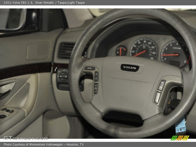 Silver Metallic / Taupe/Light Taupe 2001 Volvo S80 2.9