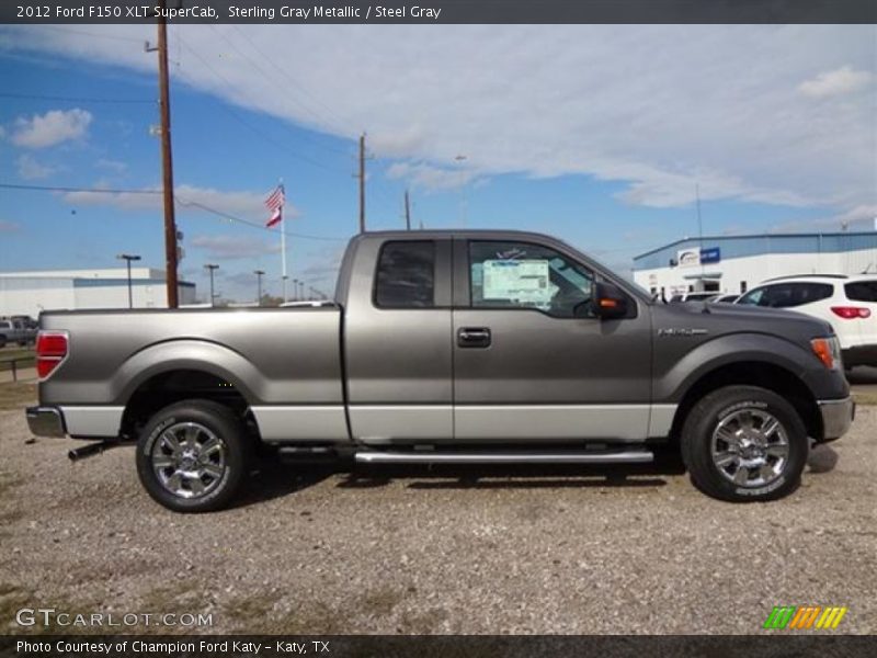  2012 F150 XLT SuperCab Sterling Gray Metallic