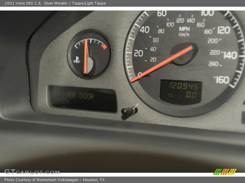 Silver Metallic / Taupe/Light Taupe 2001 Volvo S80 2.9