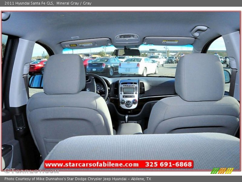 Mineral Gray / Gray 2011 Hyundai Santa Fe GLS
