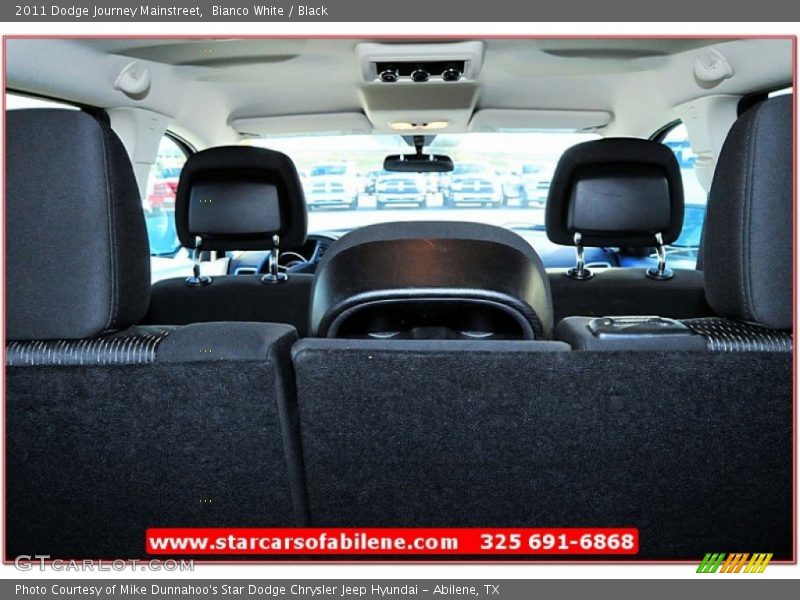 Bianco White / Black 2011 Dodge Journey Mainstreet