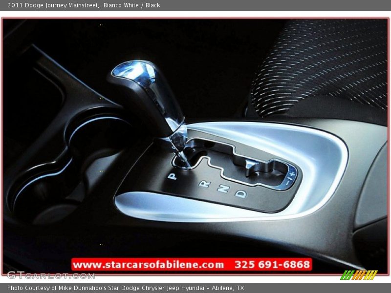 Bianco White / Black 2011 Dodge Journey Mainstreet