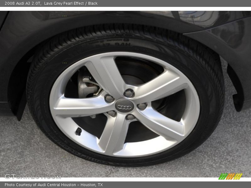 Lava Grey Pearl Effect / Black 2008 Audi A3 2.0T