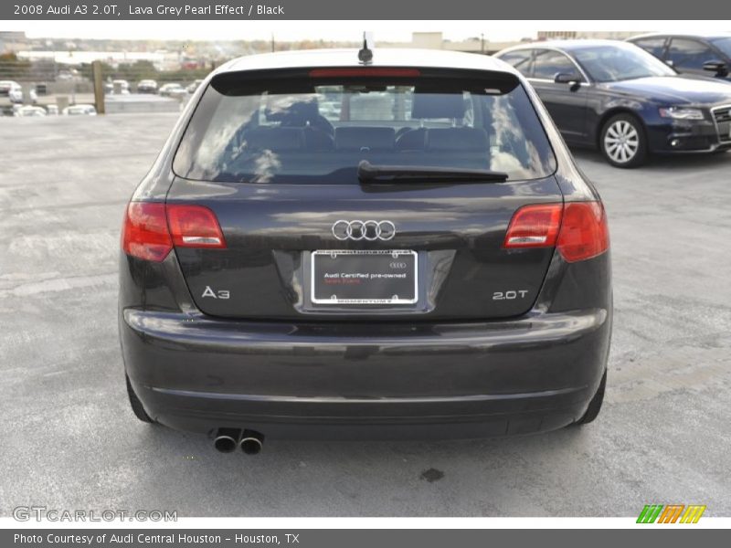 Lava Grey Pearl Effect / Black 2008 Audi A3 2.0T