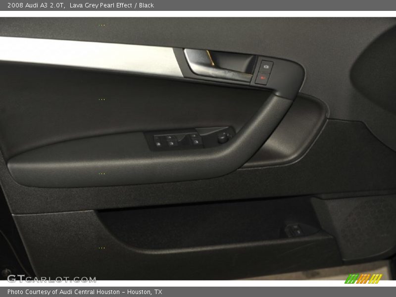 Lava Grey Pearl Effect / Black 2008 Audi A3 2.0T