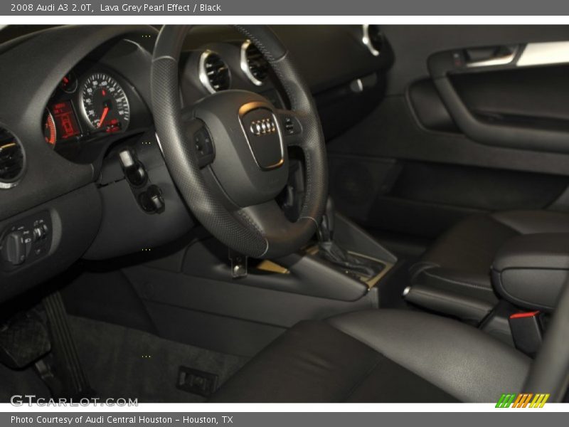Lava Grey Pearl Effect / Black 2008 Audi A3 2.0T