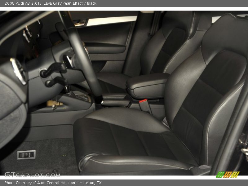Lava Grey Pearl Effect / Black 2008 Audi A3 2.0T