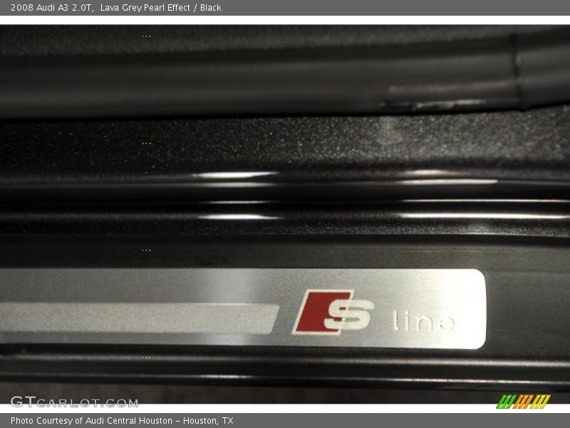 Lava Grey Pearl Effect / Black 2008 Audi A3 2.0T