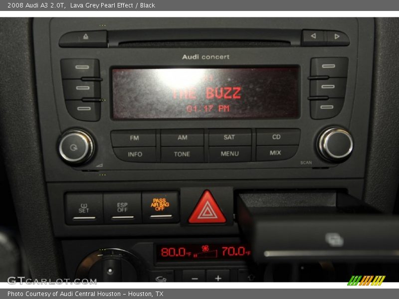 Controls of 2008 A3 2.0T