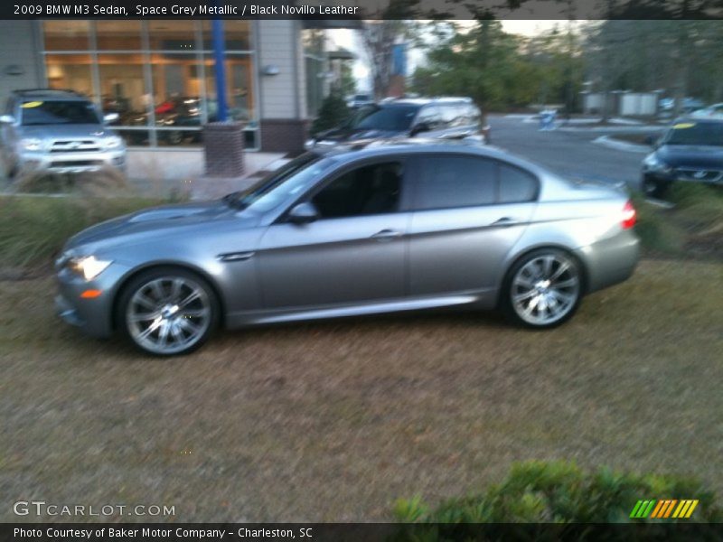 Space Grey Metallic / Black Novillo Leather 2009 BMW M3 Sedan
