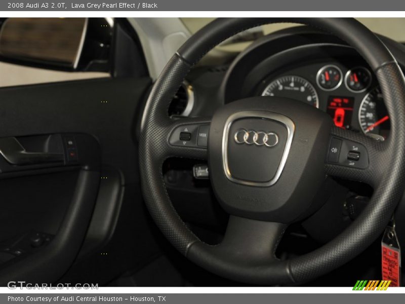 Lava Grey Pearl Effect / Black 2008 Audi A3 2.0T