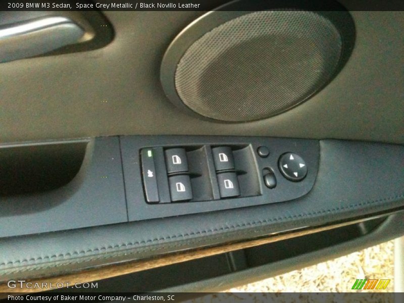 Space Grey Metallic / Black Novillo Leather 2009 BMW M3 Sedan