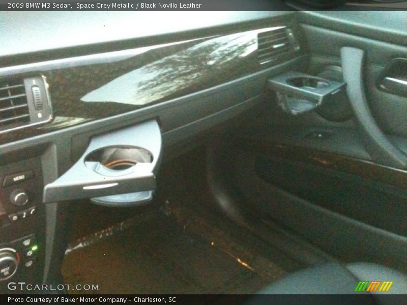 Space Grey Metallic / Black Novillo Leather 2009 BMW M3 Sedan