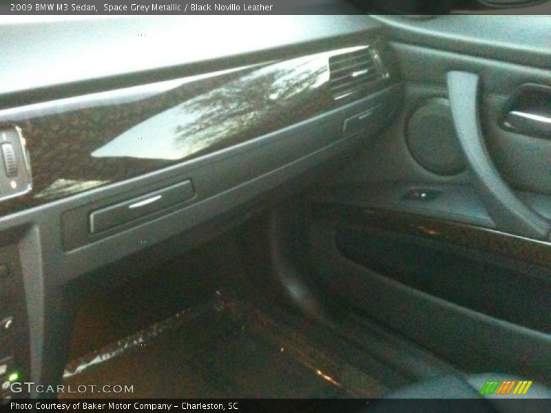 Space Grey Metallic / Black Novillo Leather 2009 BMW M3 Sedan