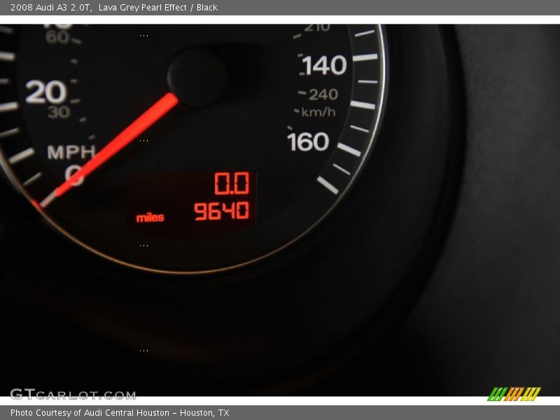 Lava Grey Pearl Effect / Black 2008 Audi A3 2.0T