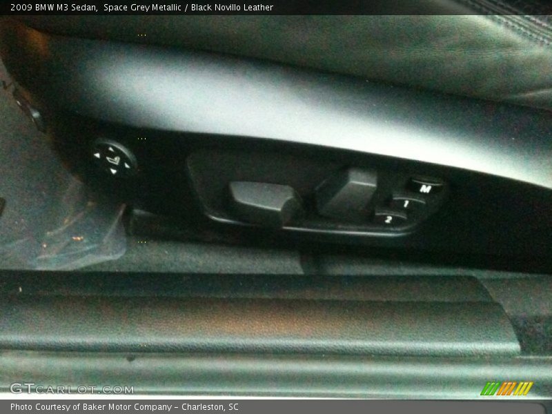 Space Grey Metallic / Black Novillo Leather 2009 BMW M3 Sedan