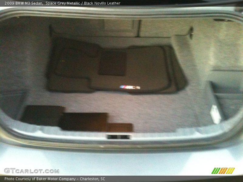 Space Grey Metallic / Black Novillo Leather 2009 BMW M3 Sedan