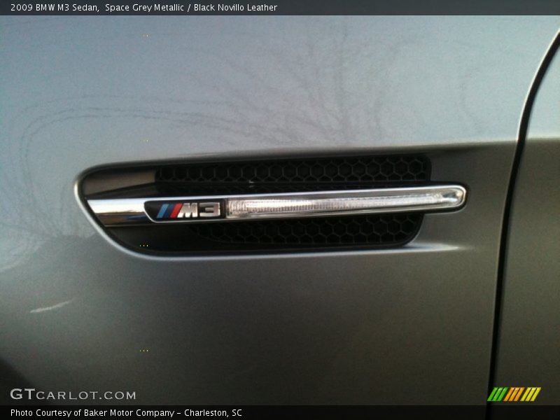 Space Grey Metallic / Black Novillo Leather 2009 BMW M3 Sedan