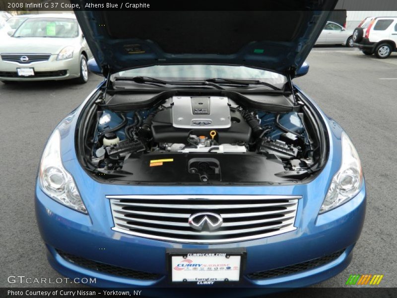 Athens Blue / Graphite 2008 Infiniti G 37 Coupe