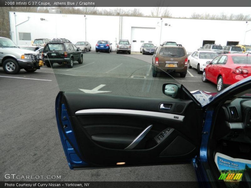 Athens Blue / Graphite 2008 Infiniti G 37 Coupe
