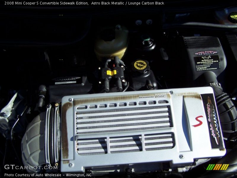 Astro Black Metallic / Lounge Carbon Black 2008 Mini Cooper S Convertible Sidewalk Edition