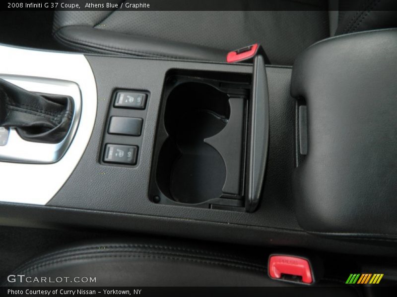 Athens Blue / Graphite 2008 Infiniti G 37 Coupe