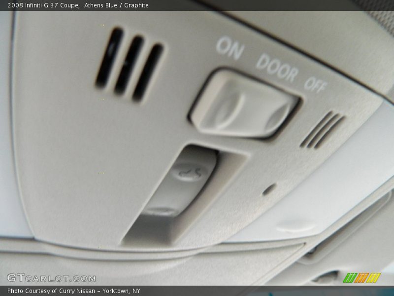 Athens Blue / Graphite 2008 Infiniti G 37 Coupe