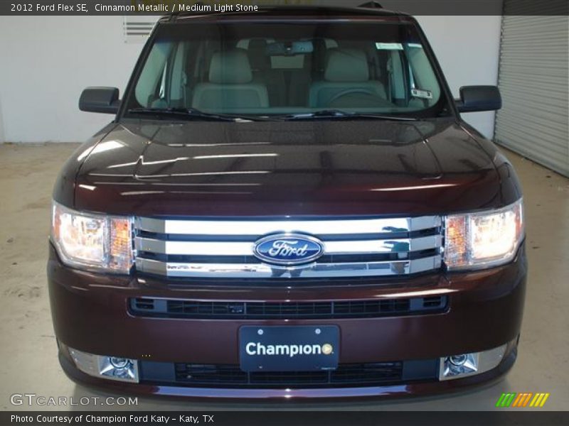 Cinnamon Metallic / Medium Light Stone 2012 Ford Flex SE