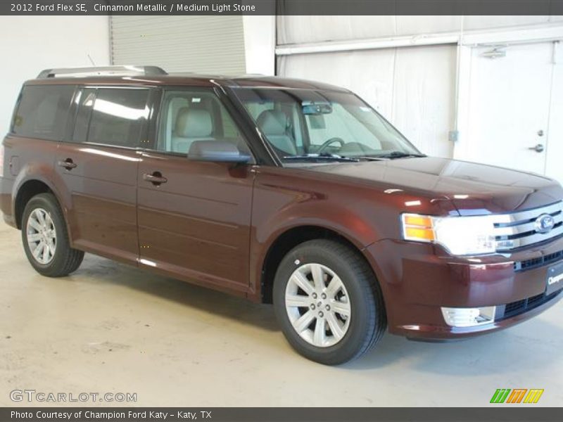 Cinnamon Metallic / Medium Light Stone 2012 Ford Flex SE