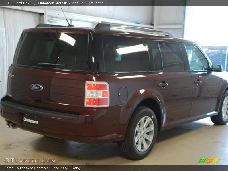 Cinnamon Metallic / Medium Light Stone 2012 Ford Flex SE